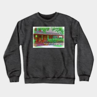 Governors Mansion Arizona Sketched Crewneck Sweatshirt